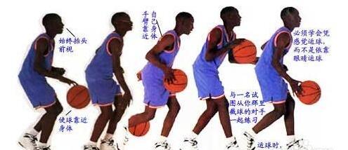 篮球运球练习方法