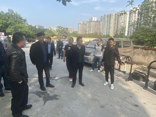 市奥体中心开展清明节前安全检查