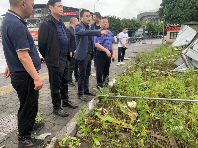 奥体中心采取有力措施迅速应对突发强对流天气